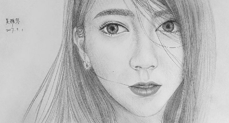 素描头像